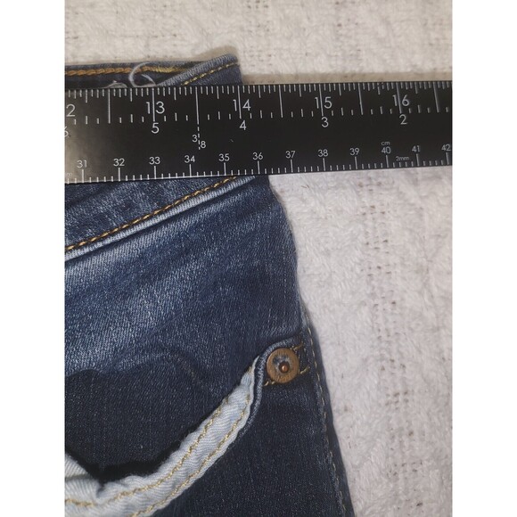 American Eagle Men's Straight Leg Jeans Blue 28x30 EUC - Picture 4 of 6